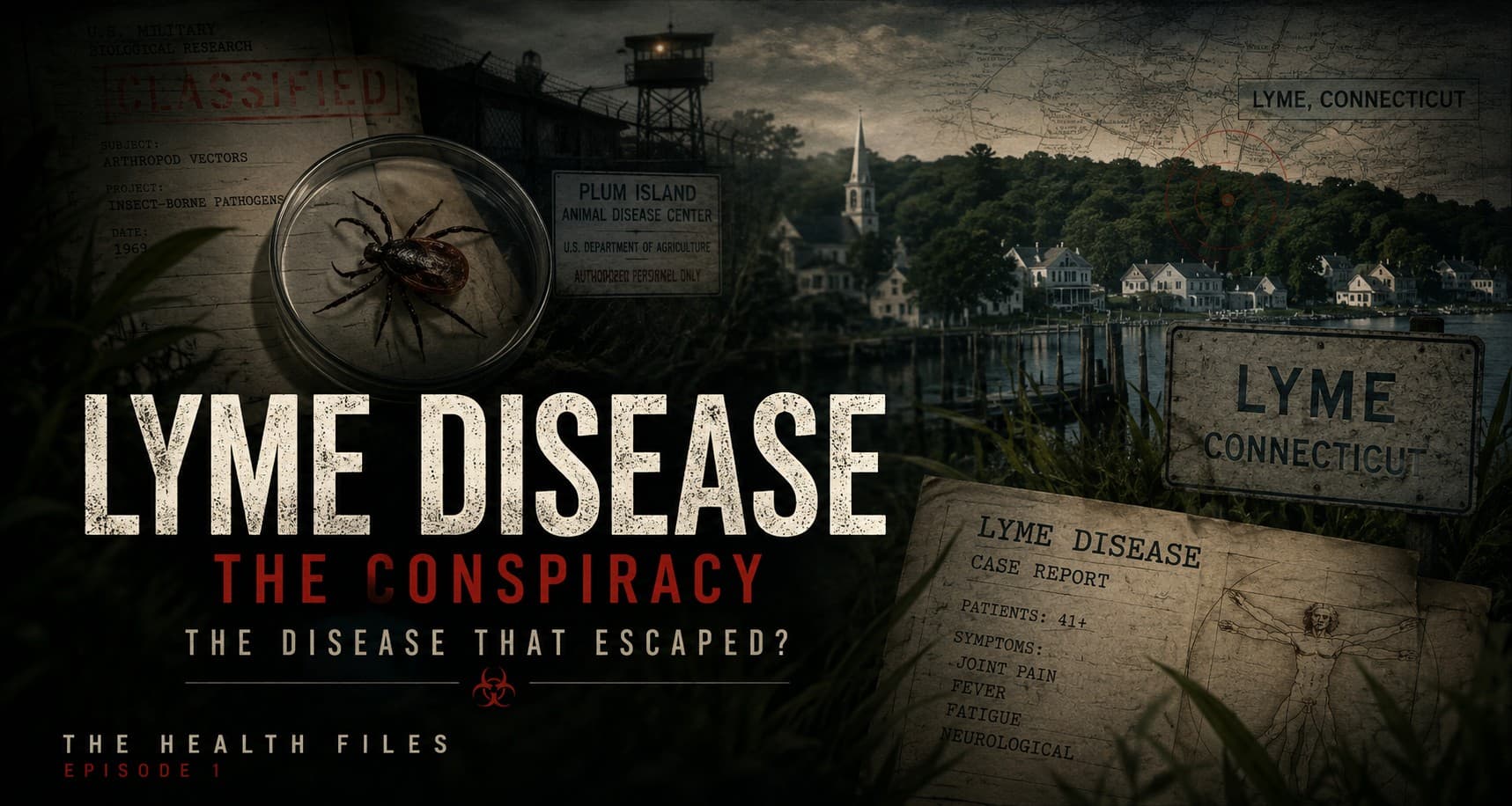 The Lyme Disease Conspiracy — case file poster